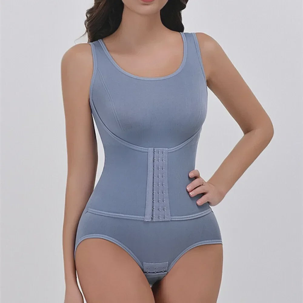 Dames Bodysuit Shapewear met Rits en Buikcontrole - Taille Trainer & Slankmakend Korset