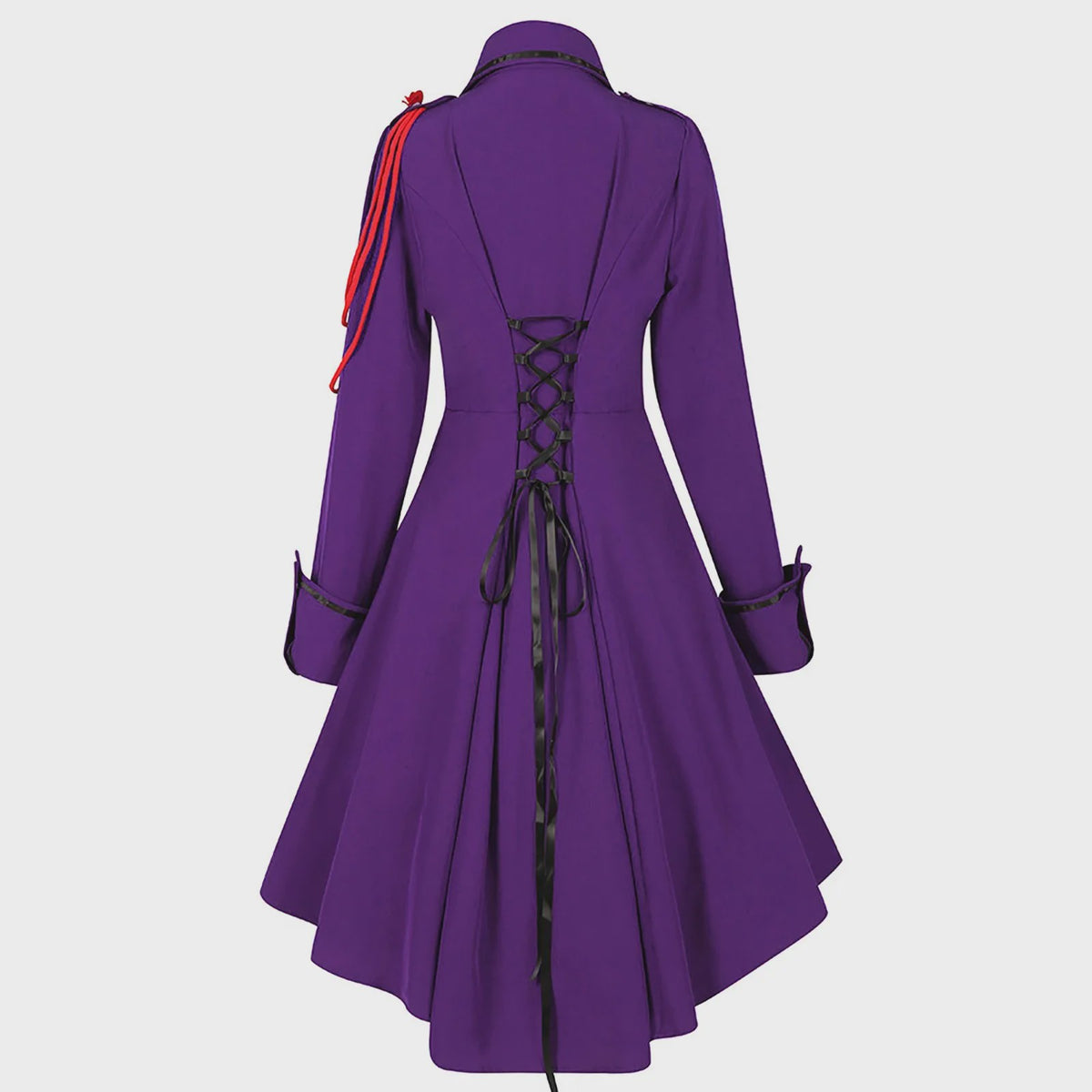 Middeleeuwse Renaissance Lolita Jurk - Vintage Victoriaans Hofkostuum met Strik en Ruches