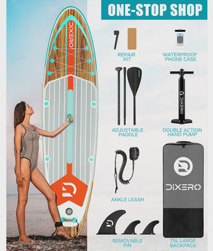 Myboat DIXERO Opblaasbaar Paddleboard 11'' - Complete Set met Kajak Accessoires