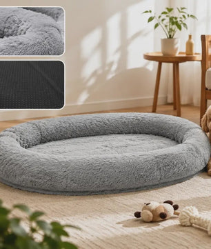 Luxe Orthopedisch Hondenkussen 174x118x24 cm - Memory Foam & Afneembare Hoes
