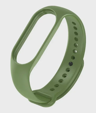 Siliconen Polsband voor Xiaomi Mi Band 7, 6, 5, 4, 3 - Vervangend Bandje Smartwatch Accessoire