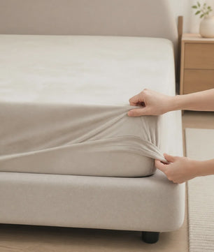 Zacht Melkfluweel Hoeslaken - Thermisch Polyester, 25cm Diep - Diverse Maten