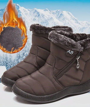 Dames Winter Snowboots: Warme Faux Fur Voering, Waterdicht & Comfortabel voor Koude Dagen