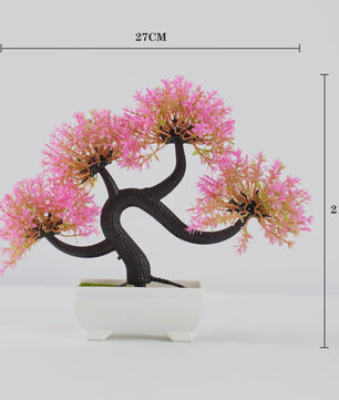 Kunst Bonsai Boom Potted Plant - Decoratieve Kunstplant voor Huis & Kantoor