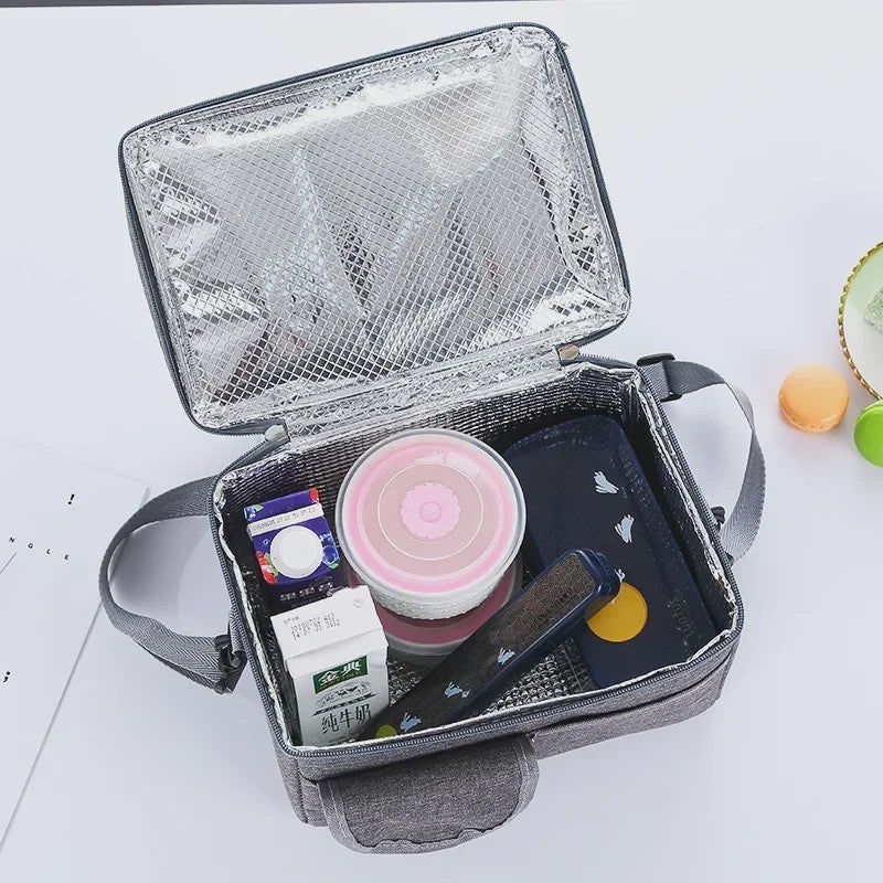 Herbruikbare Geïsoleerde Lunchtas - Thermisch, Waterdicht & 8L Capaciteit voor Mannen en Vrouwen