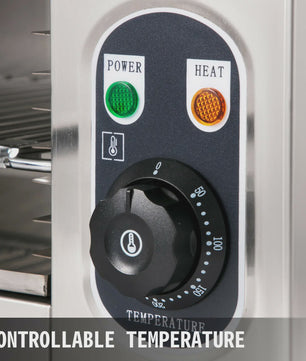 Elektrische Salamander Broiler - RVS - Verstelbaar Rooster - Professionele Keukenapparatuur