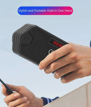 Draagbare Bluetooth Speaker met FM Radio - Hifi Geluid & Krachtige Bass