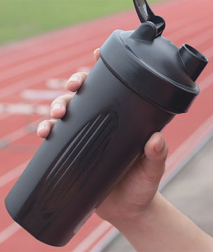 Draagbare Proteïne Shaker Fles 600ml met Garde Bal - Ideaal voor Fitness & Sport
