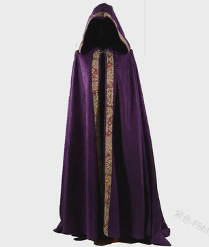 Middeleeuwse Kapmantel met Capuchon - Vintage Gothic Stijl voor Heren en Dames