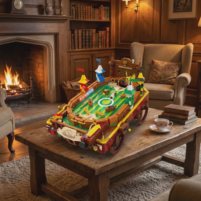 Bouw je eigen Pinball Machine met Motor: 2240-delige Assembleerbare Modelbouwset