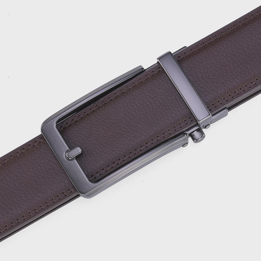 Heren Riem met Automatische Gesp - Stijlvol Kunstleer voor Jeans & Pantalons