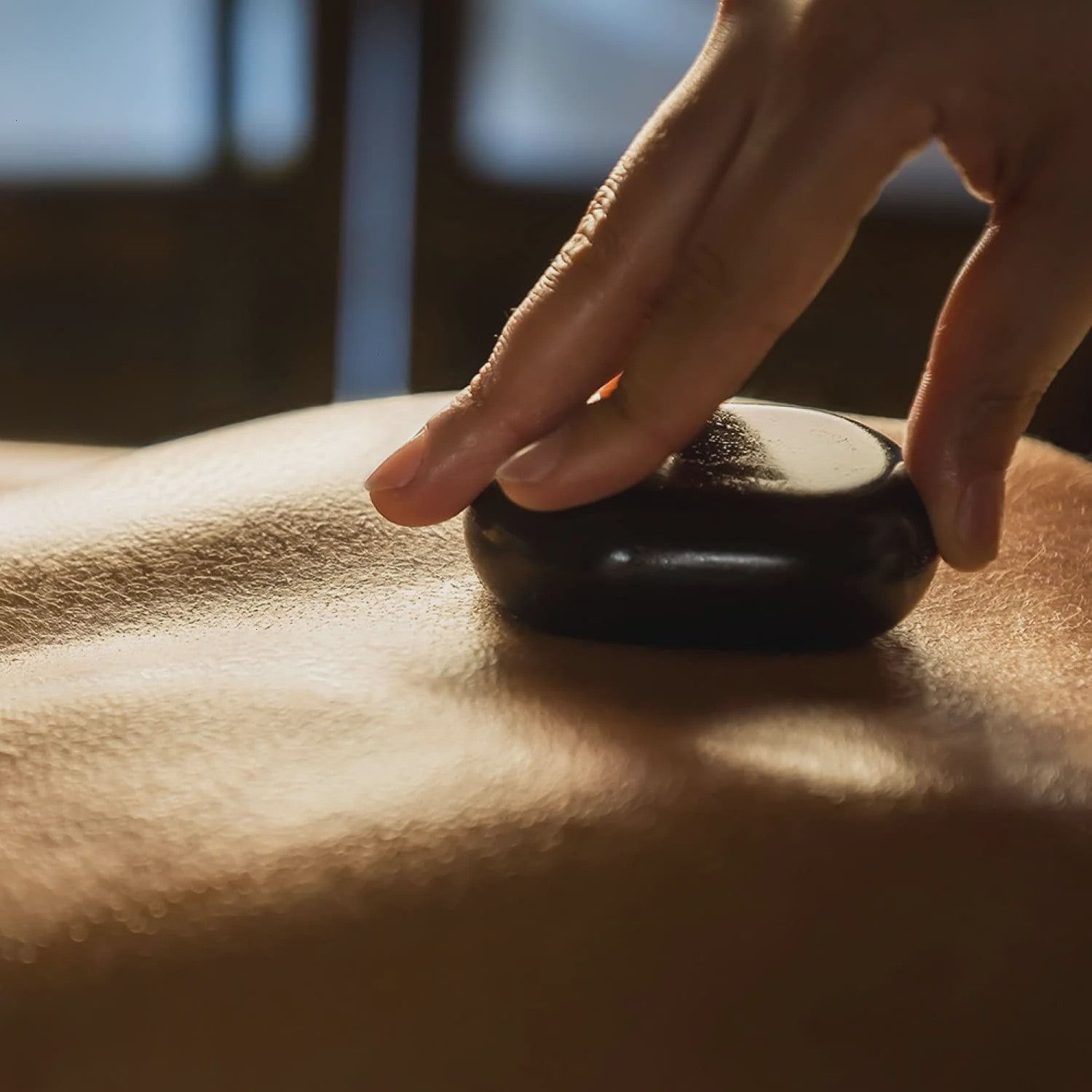 Hot Stones Massage Set - 6 Basaltstenen voor Ontspanning & Therapie