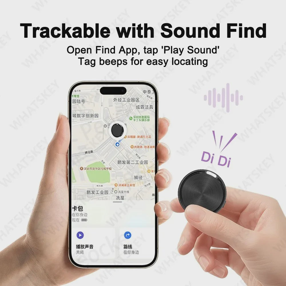 Slimme GPS Tracker Tag - Vind Je Spullen Terug met Bluetooth & Google Find My