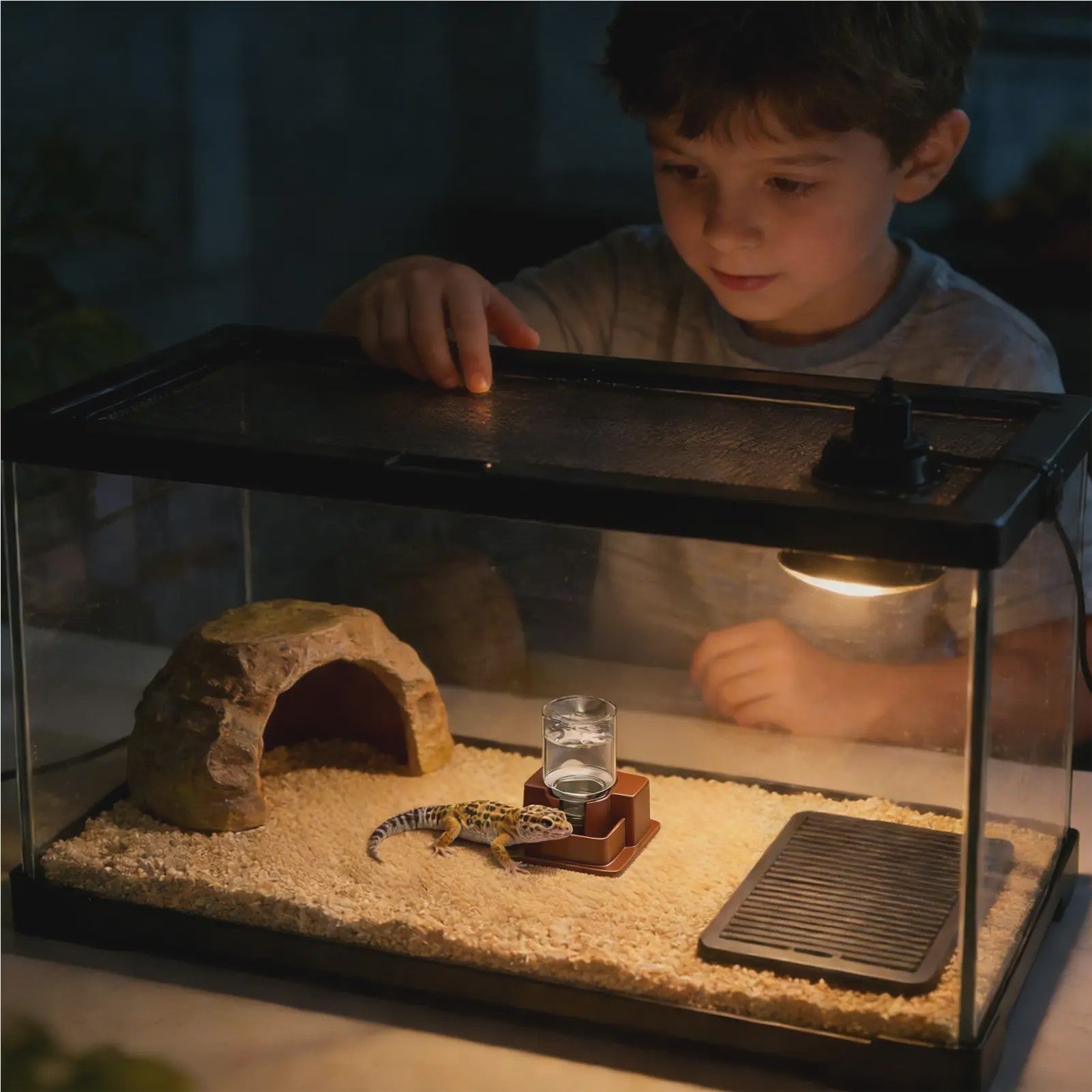 Automatische Waterdispenser voor Reptielen - Drinkbak voor Gecko, Schildpad, Hagedis