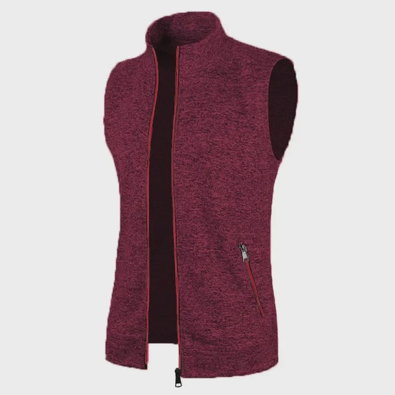 Herfst Heren Vest - Ademend, Mouwloos & Stijlvol