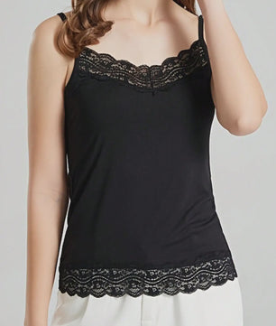 3-Pack Dames Camisole Topjes met Kant - Veelzijdig, Comfortabel en Zomers