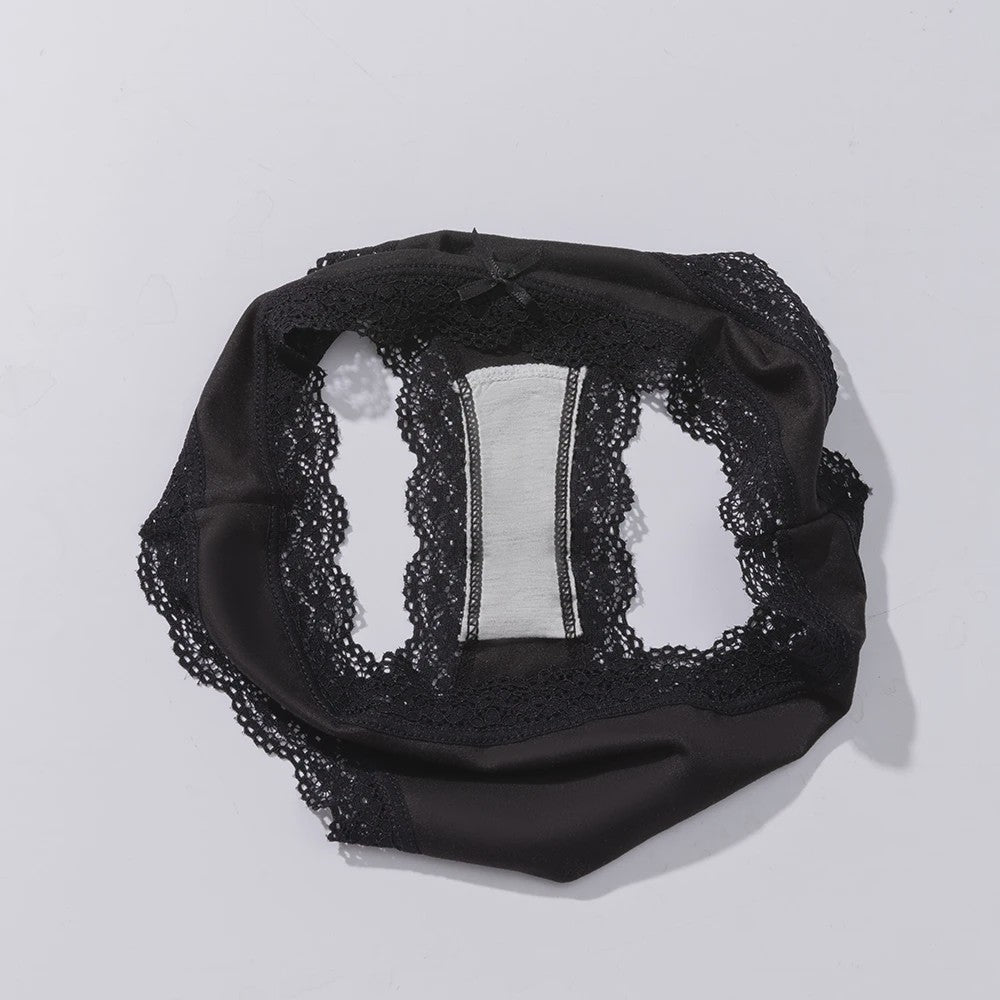 Dames Kant & Luipaardprint Thong Panties - Sexy, Ademend & Comfortabel Ondergoed