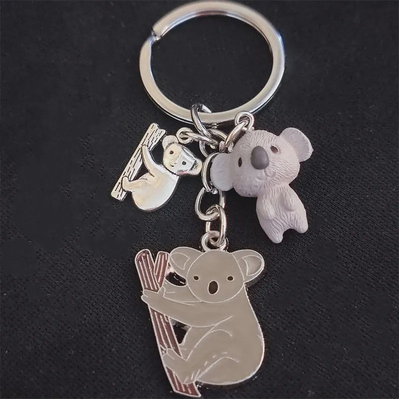 Schattige Koala Sleutelhanger - Uniek Dieren Pendentief voor Dames en Heren