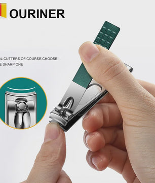Luxe 7-delige Manicure & Pedicure Set - Draagbare Nagelknipper Kit voor Persoonlijke Verzorging