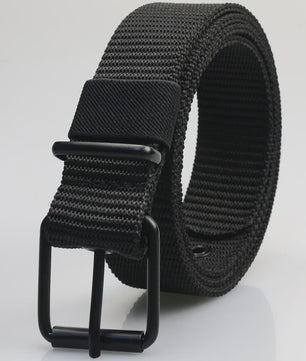 Canvas Riem Heren - Veelzijdige Pin Buckle Riem voor Studenten, Militaire Stijl & Denim