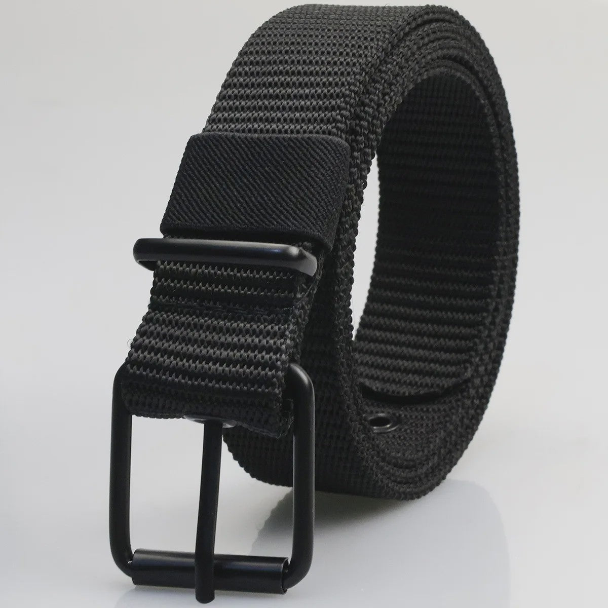 Canvas Riem Heren - Veelzijdige Pin Buckle Riem voor Studenten, Militaire Stijl & Denim