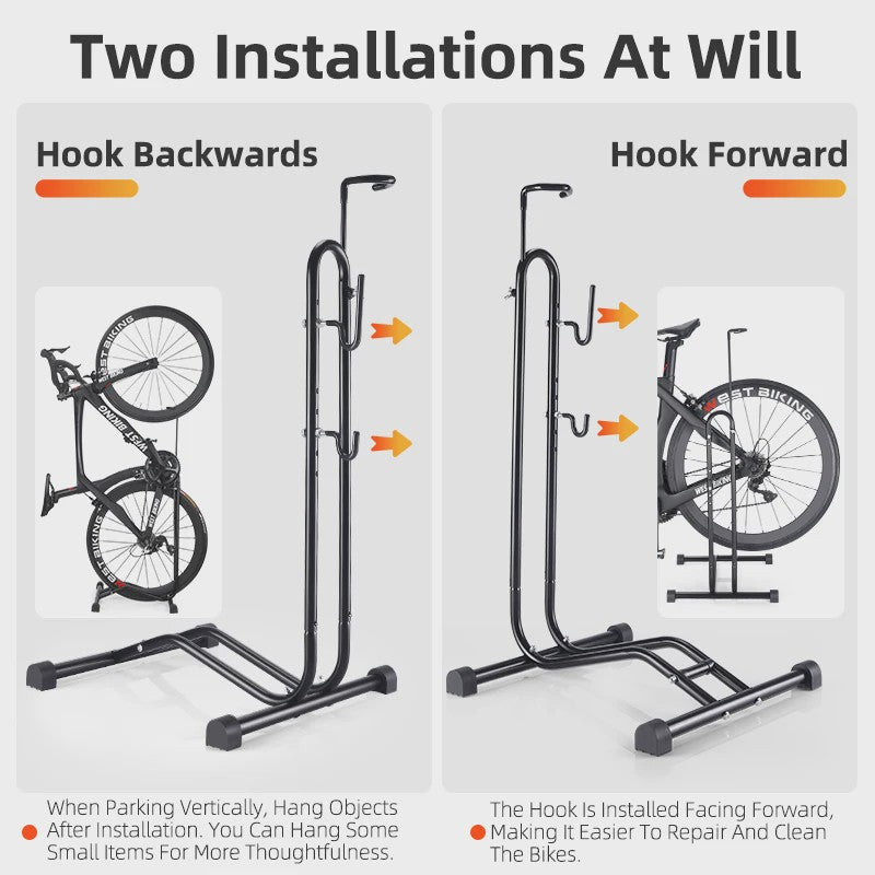 WEST BIKING 3-in-1 Fiets Parkeer- en Ondersteuningsstandaard - Universeel voor MTB & Racefiets