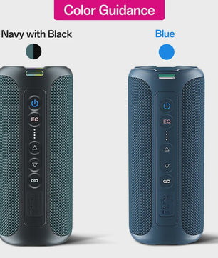 Ortizan X8 Pro Bluetooth Speaker: 40W Krachtig Geluid, IPX7 Waterdicht, RGB Licht & TWS