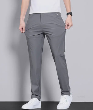 Herfst/Winter Heren Casual Broek - Elastisch, Sneldrogend & Ademend