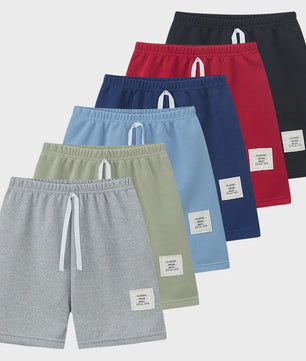 Comfortabele Kinder Shorts met Trekkoord en Elastische Taille - Jongens & Meisjes Casual Broekjes