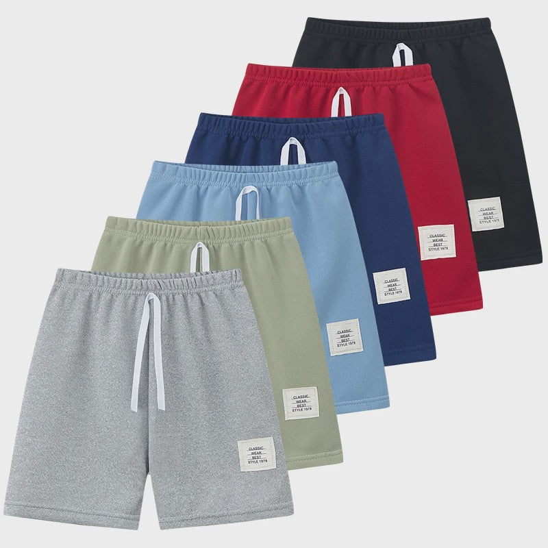 Comfortabele Kinder Shorts met Trekkoord en Elastische Taille - Jongens & Meisjes Casual Broekjes