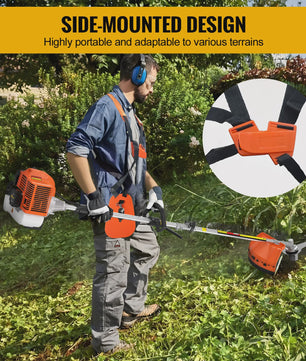 CONENTOOL 52CC 6-in-1 Benzine Tuinmachine: Grastrimmer, Heggenschaar, Kettingzaag & Meer