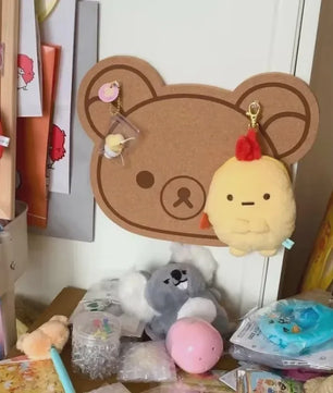 Felt Bord Beer - Decoratief Wandpaneel voor Kinderkamer