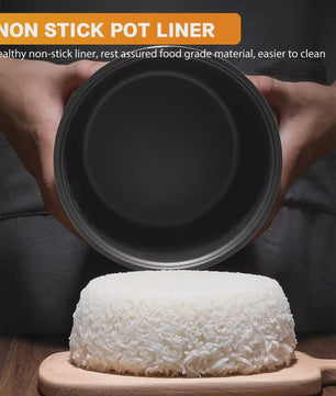 5L Digitale Rijstkoker & Multi-Cooker: Stoom, Soep, Porridge & Meer