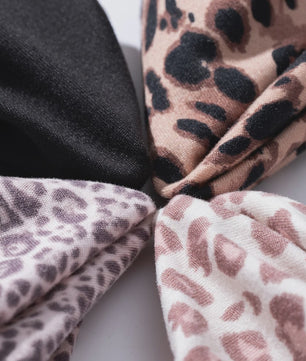 3-Pack Dames Slipjes met Kantrand - Low-Waist Thong & G-String in Luipaardprint en Effen Kleuren