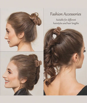 Set van 3 of 12 Matte Mini Klipjes voor Dun Haar - 4 cm - Antislip Haaraccessoires