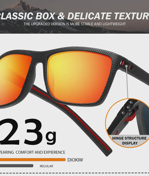 Designer Polarized Zonnebrillen Set voor Heren & Dames | UV400 Bescherming | Ideaal voor Buitenactiviteiten