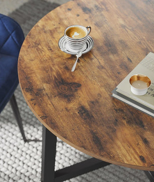 Ronde Eettafel & Keukentafel - Stijlvol en Compact voor Woonkamer, Kantoor of Appartement