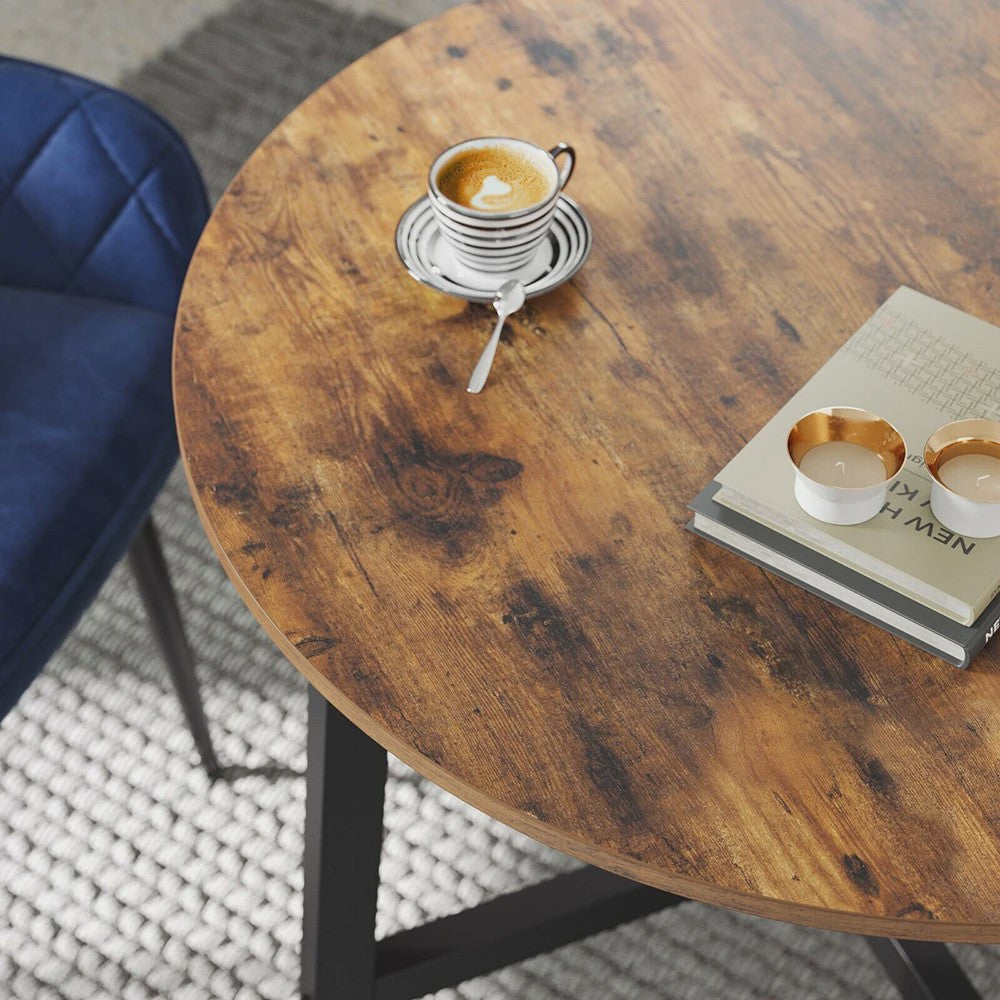Ronde Eettafel & Keukentafel - Stijlvol en Compact voor Woonkamer, Kantoor of Appartement