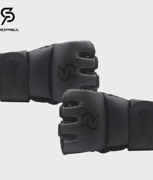 Professionele MMA Half-Finger Vechtsport Handschoenen - Dikke Vulling voor Boksen, Sanda & Training