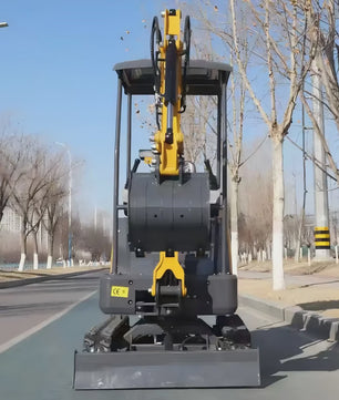 Mini Graafmachine 1.5 Ton - Multifunctioneel & Aanpasbaar