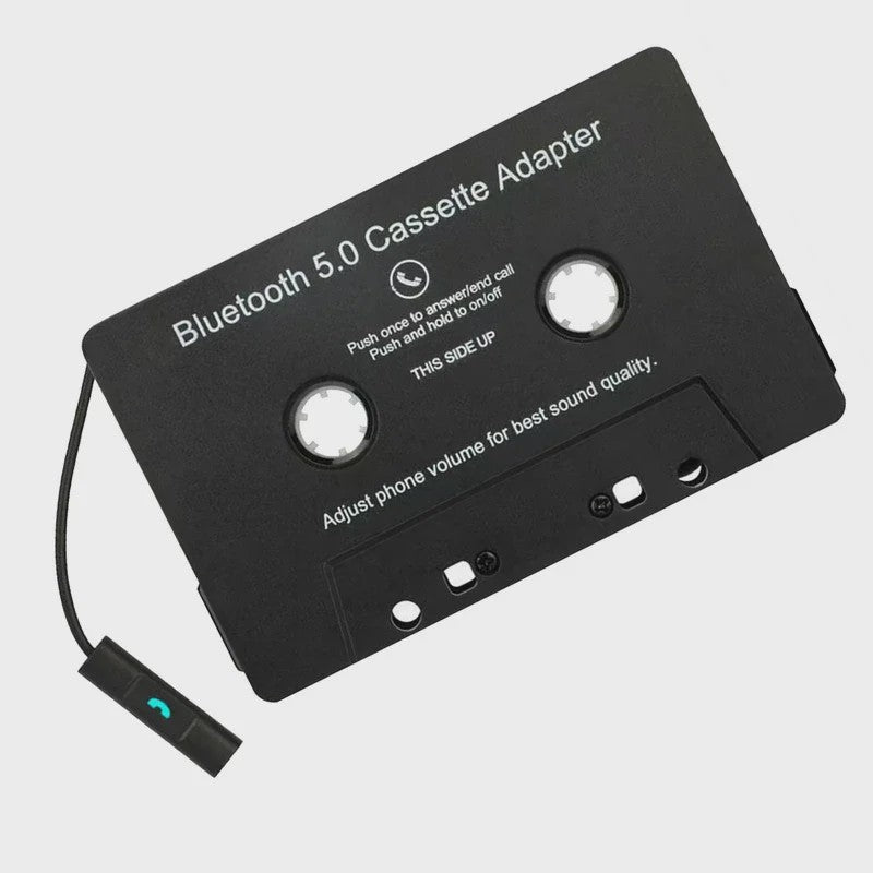Bluetooth 5.0 Cassette Adapter voor Auto: Draadloze Muziek & Handsfree Bellen