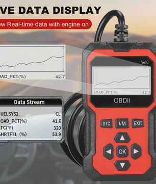 V410 OBD2 Scanner Auto Diagnose Tool - Motor, ABS, Olie Reset & Meer