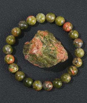 Natuurstenen Kralen Armband - Lapis Lazuli, Amethist, Rozenkwarts & meer