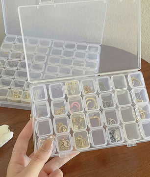 Opbergdoos 28 Vakjes - Verstelbaar, Ideaal voor Sieraden, Knutselspullen & Diamant Painting
