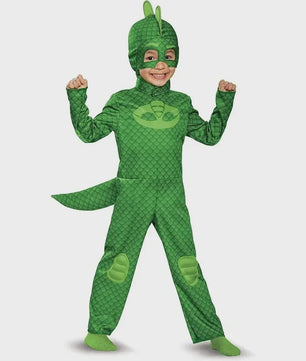 PJ Masks Kinderkostuum - Gekko, Catboy & Owlette Jumpsuit met Masker