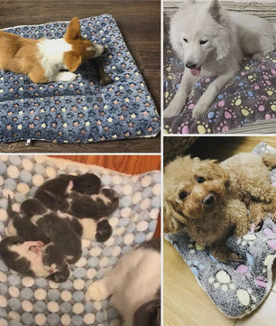 Zachte Flanellen Deken voor Honden en Katten - Warm en Comfortabel
