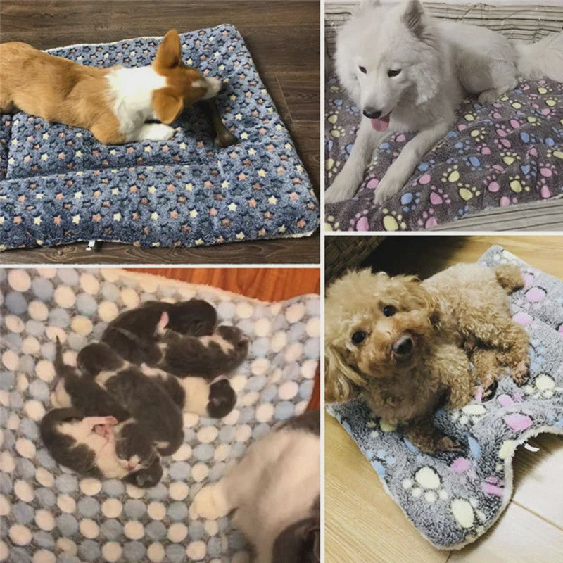Zachte Flanellen Deken voor Honden en Katten - Warm en Comfortabel