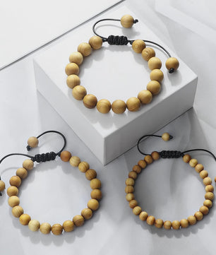 Houten Kralen Armband Sandelhout - Tibetaans Boeddha Meditatie & Gebedssieraad