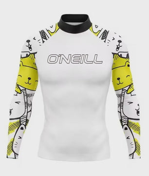 Heren Rashguard Lange Mouw - UV Bescherming Zomer T-shirt voor Surfen, Duiken & Strand