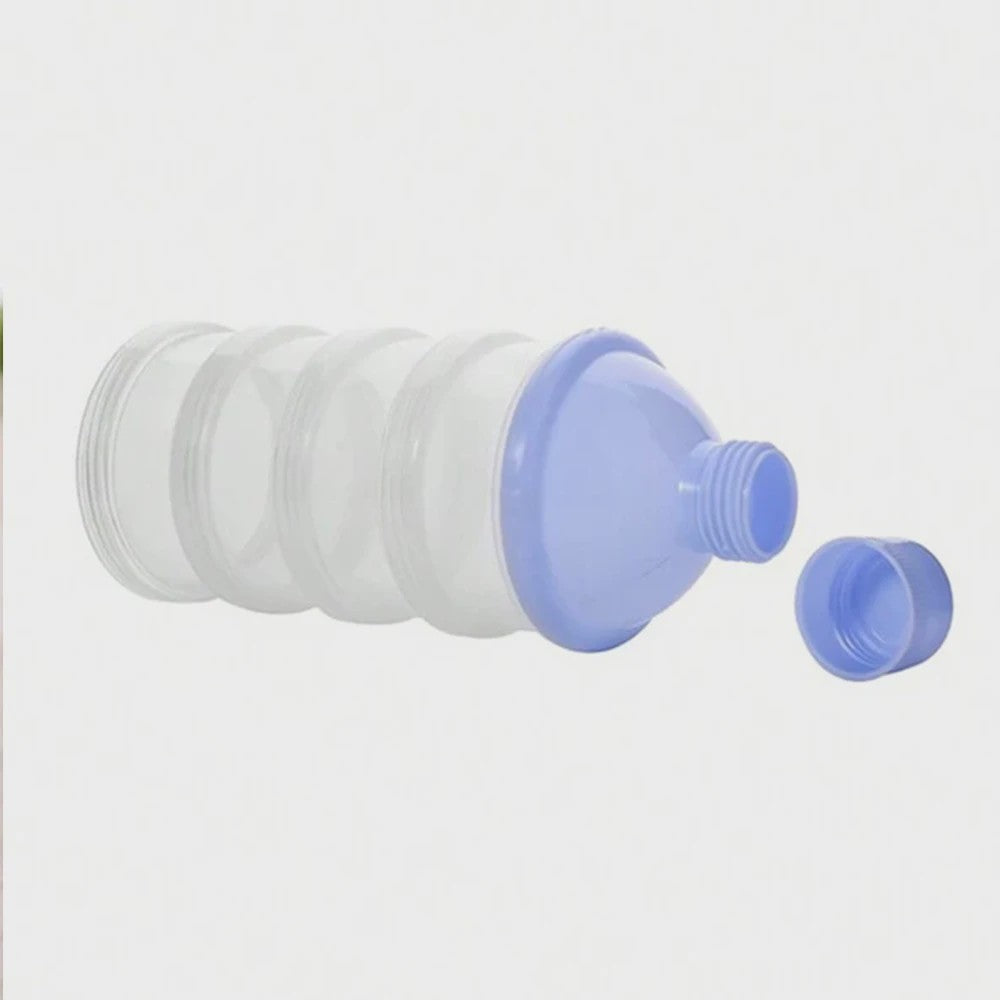 Draagbare Melkpoeder Dispenser met 4/5 Vakken voor Babyvoeding en Snacks